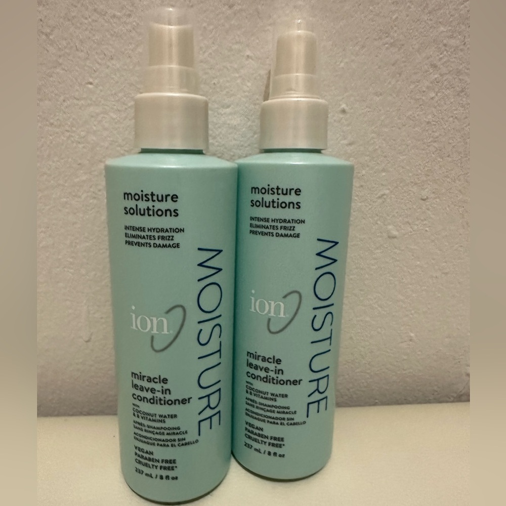 New! Ion Leave in conditioner 2x